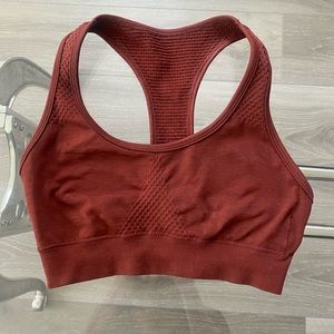 Alphalete Copper Sports Bra Small